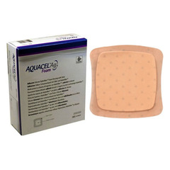Convatec Aquacel Ag Foam Dressing, 10