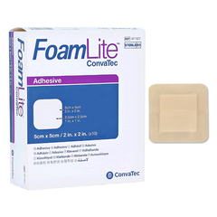 Convatec FoamLite Convatec Foam Dressing, Square, 2