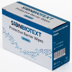 Convatec Sion Biotext Barrier Wipes - Replaces AllKare Item # 51037439, BX/1