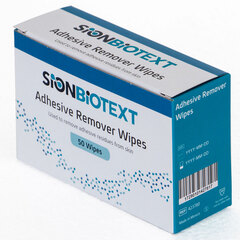 Convatec Sion Biotext Adhesive Remover Wipes, 50 ct - Replaces AllKare Item # 51037436, BX/1