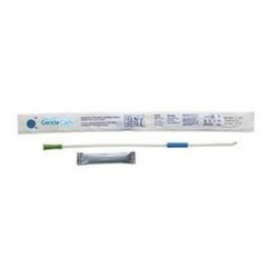 Convatec GentleCath Hydrophilic Urinary Catheter, with Water Sachet, Coude/Tiemann, 10Fr, 15.7