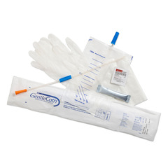 Convatec GentleCath Hydrophilic Urinary Catheter, with Water Sachet and Insertion Kit, Coude/Tiemann, 10Fr, 15.7