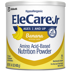 Abbott Nutrition EleCare Jr. Powder, 14.1 oz. (400g), Banana, EA/1, CS/6