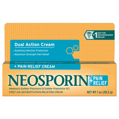 Systagenix Neosporin Plus Pain Relief Cream, 1 oz., EA/1