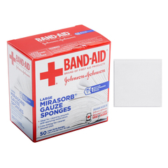 Systagenix J & J Band-Aid First Aid NoMirasorb Gauze, 4
