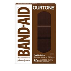 Systagenix Band-Aid OurTone Adhesive Bandages, BR65, 30 ct, BX/1
