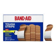 Systagenix Band-Aid Tough Strips AOS 60 ct., BX/1