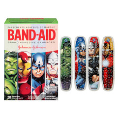 Systagenix Band-Aid Decorative Avengers Assemble Assorted 20 ct., BX/1