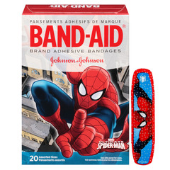 Systagenix Band-Aid Decorative Spiderman Assorted 20 ct., BX/1