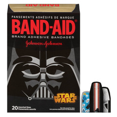 Systagenix Band-Aid Decorative Star Wars Assorted 20 ct., BX/1