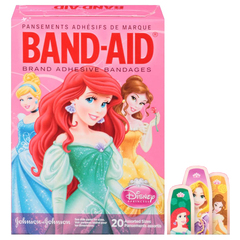 Systagenix Band-Aid Princess Waterproof Adhesive Bandages, BX/1