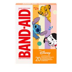 Systagenix Band-Aid Adhesive Bandages, Disney Classics, 20 ct - REPLACES 53119454, BX/1