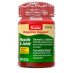 Systagenix Tylenol Proactive Support Muscle & Joint + Stress, 30 Ct, EA/1