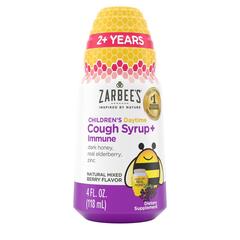 Systagenix ZARBEE'S Cough Syrup + Immune Support, Daytime, Natural Mixed Berry Flavor, 4 Fl Oz, EA/1