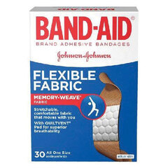 Systagenix Band-Aid Flexible Fabric Adhesive Bandage, BX/1