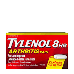 Systagenix Tylenol 8HR Arthritis Pain Caplet, 225 ct, EA/1