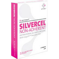 Systagenix Silvercel Non-Adherent Antimicrobial Alginate Dressing 2