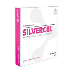Systagenix Silvercel Non-Adherent Antimicrobial Alginate Dressing 4