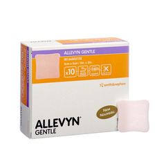 Smith & Nephew ALLEVYN Gentle Non-Bordered Foam Dressing, 2