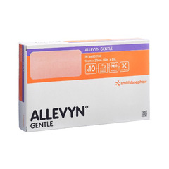 Smith & Nephew ALLEVYN Gentle Non-Bordered Foam Dressing, 4