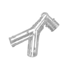 Cardinal Health AirLife Adult Y Connector with Elbow 22 mm O.D., EA/1, CS/50