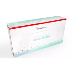 Cardinal Health Premium 2-Ply Facial Tissues, 8