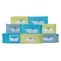 Cardinal Health Personal Cleansing Cloth, 3.2% Dimethicone, Non-Flushable, Fragrance Free, PK/1, CS/1008