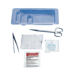 Cardinal Health Suture Removal Tray with Plastic Forceps and Scissors, EA/1
