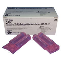 Cardinal Health AirLife Modudose Unit Dose Saline 15mL 0.9% Inhalation, EA/1, CS/144
