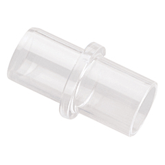 Cardinal Health AirLife Two-Way Connector, 15 mm O.D. x 15 mm O.D., Clear, EA/1, CS/150