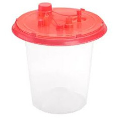 Cardinal Health Medi-Vac Semi-Rigid Disposable Suction Canister Liner with PPV Filter, 3000cc, EA/1, CS/50