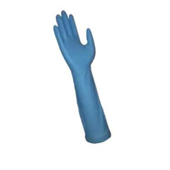 Cardinal Health Decontamination Nitrile Exam Gloves, Small, Blue, Box of 50