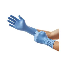 Cardinal Health Esteem Nitrile Exam Gloves, Sterile Singles, Small, Blue,  Box of 100