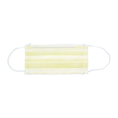 Cardinal Health Level 1 Procedure Mask, Ear Loops, Yellow, BX/1