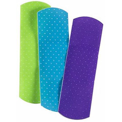 Cardinal Health Sterile Adhesive Plastic Bandage, Neon Design, 3/4
