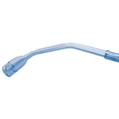 Cardinal Health Medi-Vac Clear Yankauer Sterile Suction Handle with Control Vent and Bulbous Tip, EA/1, CS/50