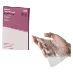 Cardinal Health Silicone Contact Layer, 4
