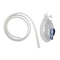 Cardinal Health Jackson-Pratt Flat Silicone Drain without Trocar, 100cc, 10mm, Full Perforations, EA/1