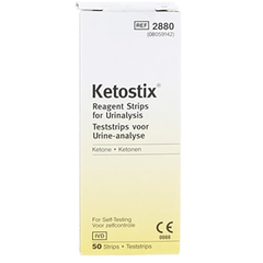Bayer Ketostix Urine Reagent Test Strip (50 count), BX/1