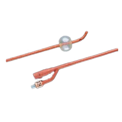 Bard Medical Lubri-Sil I.C. Infection Control 2-Way 100% Silicone Foley Catheter 18 Fr 5 cc Coude Tip, EA/1, CS/12
