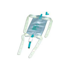 Bard Medical Dispoz-a-Bag Leg Bag with Flip-Flo Valve and Fabric Straps, 32 oz., EA/1, CS/50