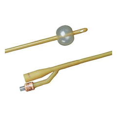 Bard Medical BARDEX LUBRICATH Hematuria Latex Foley Catheter, Coude Tip, 3-Way, 24 Fr, 30cc, EA/1, CS/5