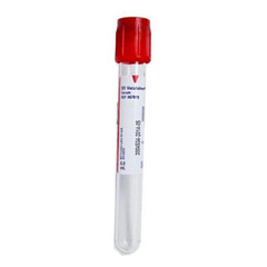 BD Vacutainer Plus Plastic Serum Tube with Red Hemogard Closure, 6 mL, 13 mm x 100 mm, BX/1, CS/1000