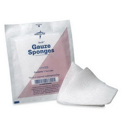 Medline Caring Non-Sterile Woven Gauze Sponge 4