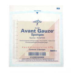 Medline Avant Non-Woven Gauze Sponge Sterile 2's, 4