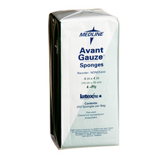 Medline Avant Non-Sterile Non-Woven Gauze Sponge 4
