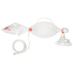 Medline Spur Adult Resuscitator Bags with Medium Mask, Port, EA/1