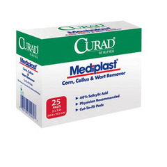 Medline Curad MediPlast 40% Salicylic Acid Plaster 2