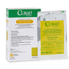 Medline Curad Xeroform Gauze Dressing, Sterile, 2