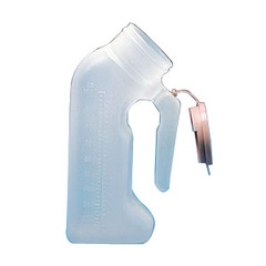 Medline Male Urinal with Lid 1,000 mL, EA/1